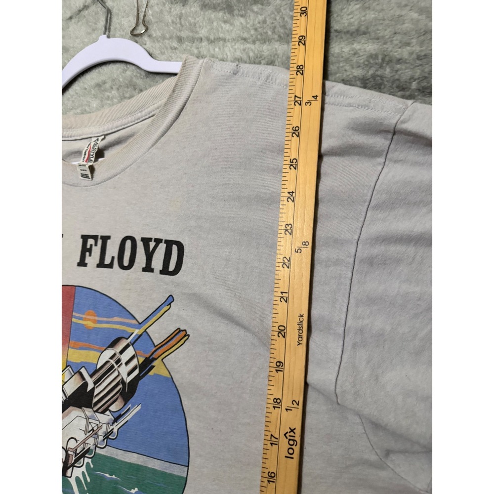 Pink Floyd Wish You Were Here Graphic T-Shirt Gray Alstyle Heavyweight XL 2017 - Picture 6 of 7